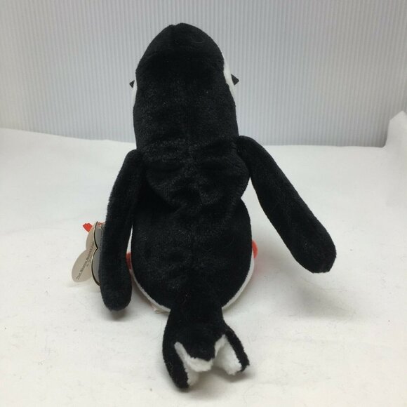 Ty Beanie Baby Puffer Puffin Plush Stuffed Animal Retired W Tag November 3 1997 - Picture 3 of 10